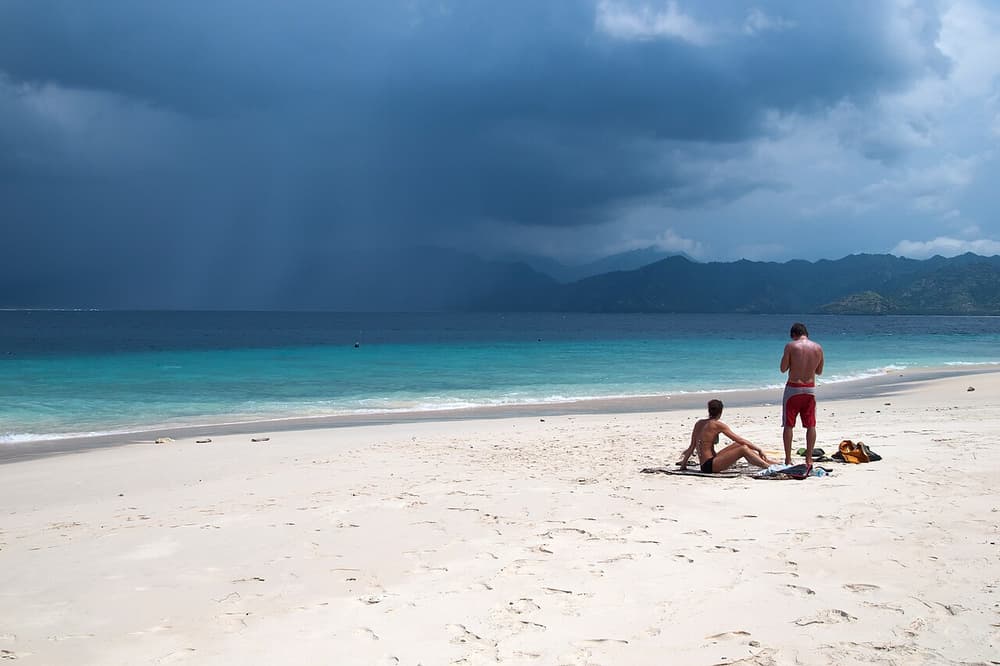 Beach, Gili Meno Island, Indonesia